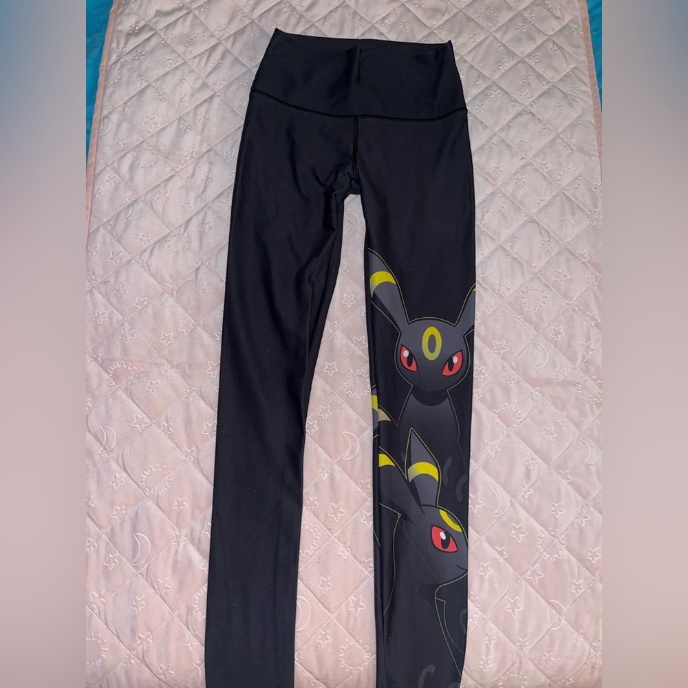 EUC Grey Pokémon Umbreon leggings.